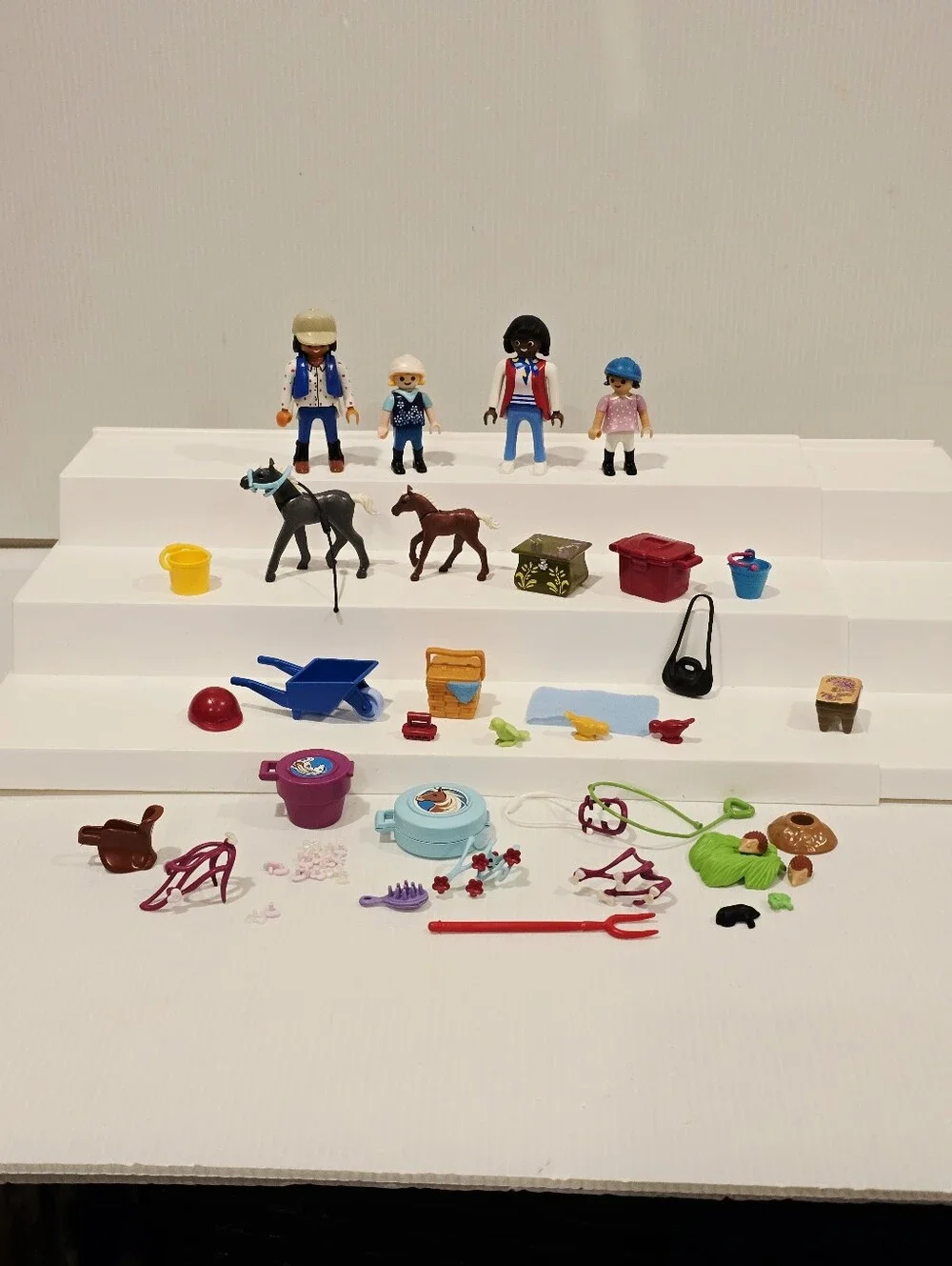 Playmobil Pony Farm Animal Figure Set